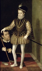 Portret van Carlo Emanuele I (1562-1630) Hertog van Savoye, ca. 1570